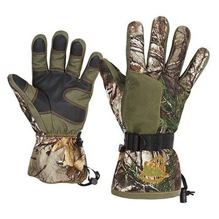 Arctic Shield Heat Echo Shooters Glove, Retain Technology, Windproof, Breathable, Realtree Edge, Medium 526300-804-030-18